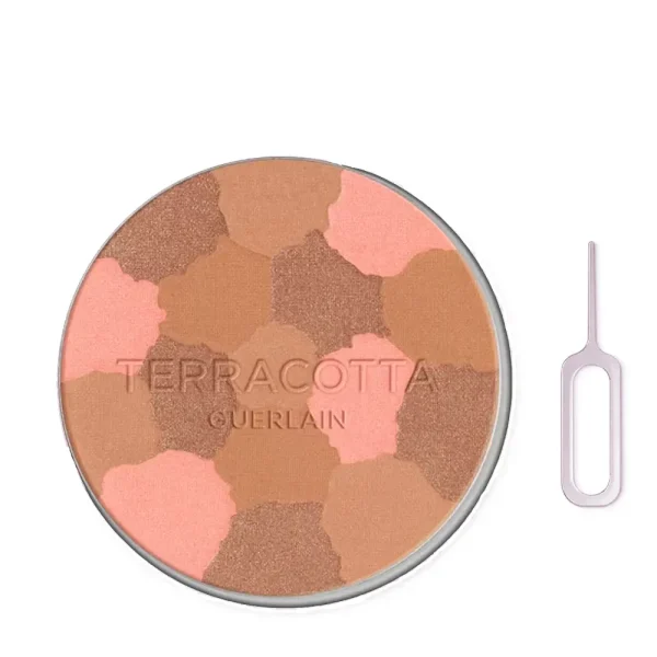 GUERLAIN TERRACOTTA LIGHT The Sun-kissed Natural Healthy Glow bronzing powder refill #02-medium cool