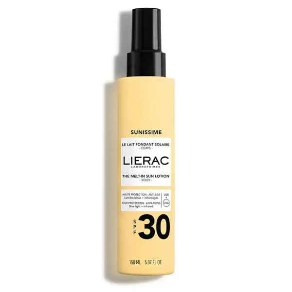 LIERAC SUNISSIME melt-in sun lotion for body SPF30 150 ml
