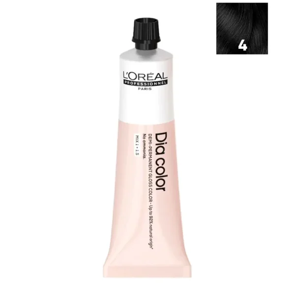 L'ORÉAL PROFESSIONNEL PARIS DIA COLOR demi-permanent gloss color #4