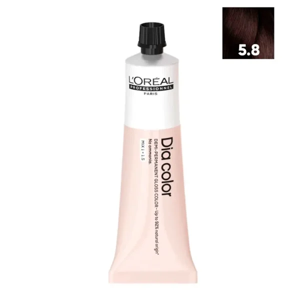 L'ORÉAL PROFESSIONNEL PARIS DIA COLOR colore gloss demipermanente #5.8