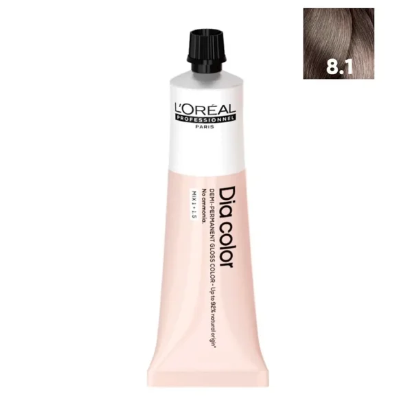 L'ORÉAL PROFESSIONNEL PARIS DIA COLOR demi-permanent gloss color #8.1