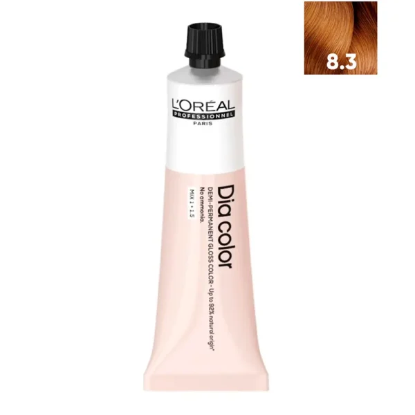 L'ORÉAL PROFESSIONNEL PARIS DIA COLOR demi-permanent gloss color #8.3