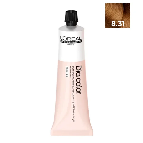 L'ORÉAL PROFESSIONNEL PARIS DIA COLOR demi-permanent gloss color #8.31