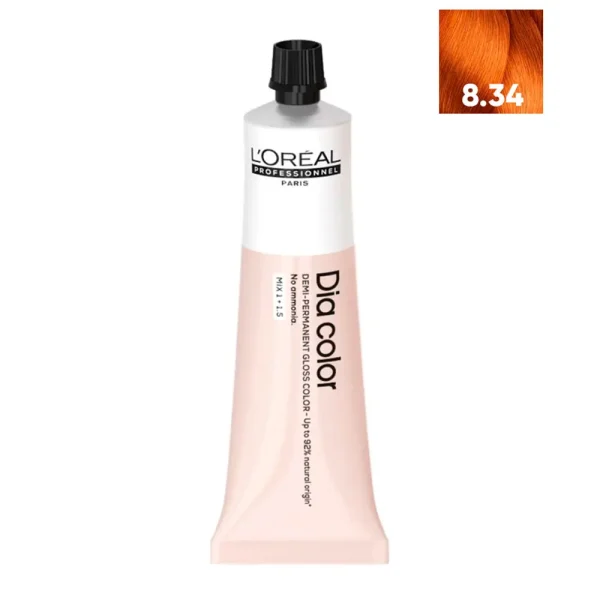 L'ORÉAL PROFESSIONNEL PARIS DIA COLOR demi-permanent gloss color #8.34