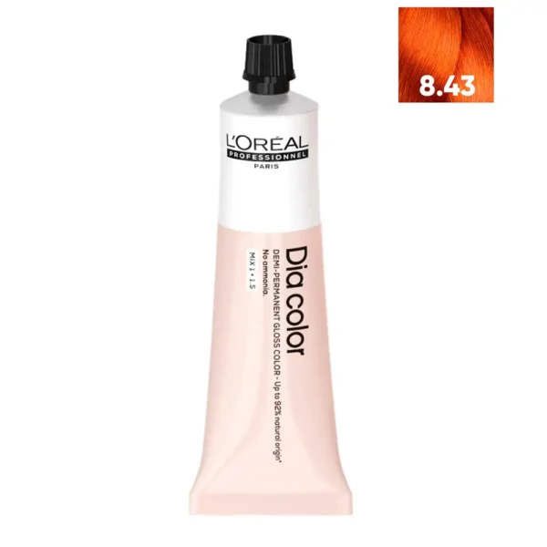 L'ORÉAL PROFESSIONNEL PARIS DIA COLOR demi-permanent gloss color #8.43