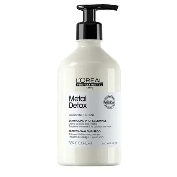 L'ORÉAL PROFESSIONNEL PARIS METAL DETOX Shampoo for Damaged Hair 500 ml