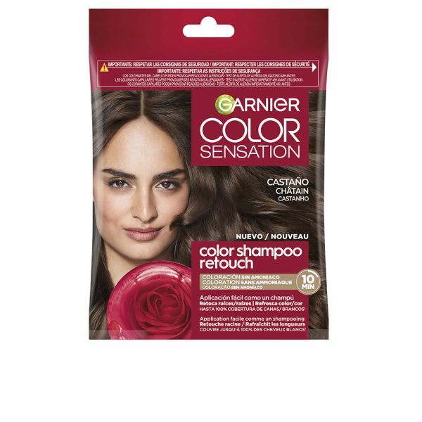 GARNIER COLOR SENSATION shampoo #4.0-brown 3 u