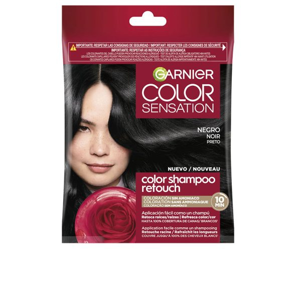 GARNIER COLOR SENSATION shampoo #1.0-black 3 u