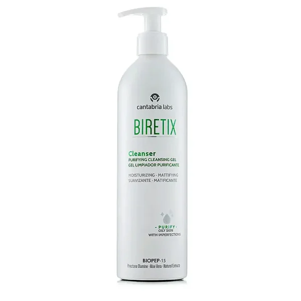 CANTABRIA LABS BIRETIX CLEANSER purifying cleansing gel 400 ml