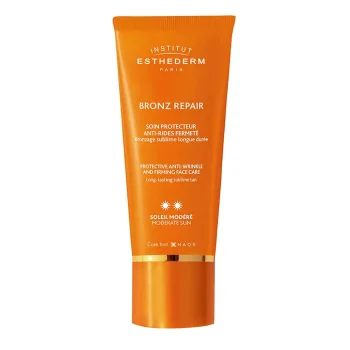 INSTITUT ESTHEDERM BRONZ REPAIR MODERATE SUN protective anti-wrinkle and firming face care 50 ml