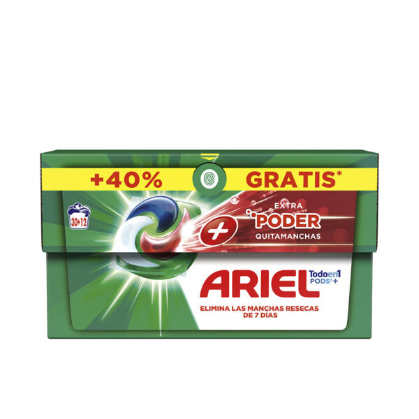 ARIEL ARIEL PODS EXTRA POWER STAIN REMOVER 3in1 detergent 42 caps