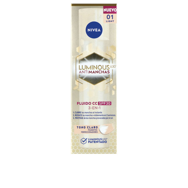 NIVEA LUMINOUS 630? ANTI STAIN CC fluid SPF30 #clear 40 ml