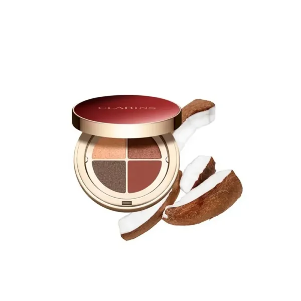 CLARINS 4 COLORS eyeshadow palette #10-maple gradation