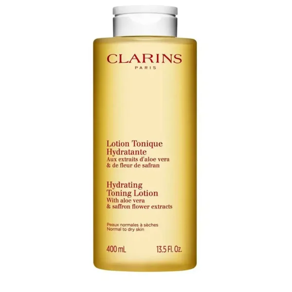 CLARINS MOISTURIZING TONER LOTION for normal to dry skin 400 ml