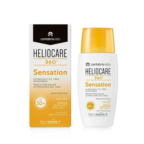 HELIOCARE 360º SENSETION ultralight oil free sunscreen SPF50+ 50 ml