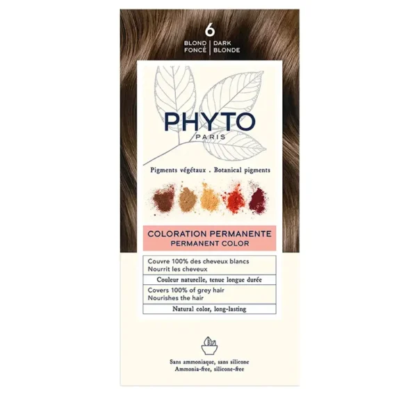 PHYTO PHYTOCOLOR permanent color #6-dark blonde