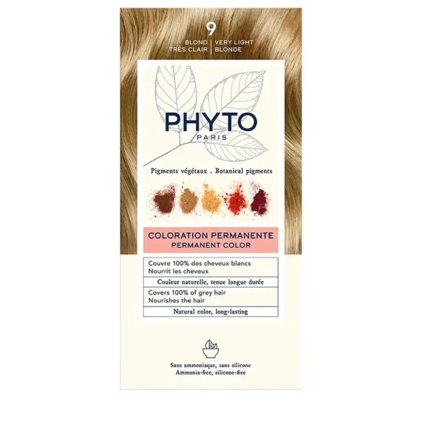 PHYTO PHYTOCOLOR permanent color #9-very light blonde