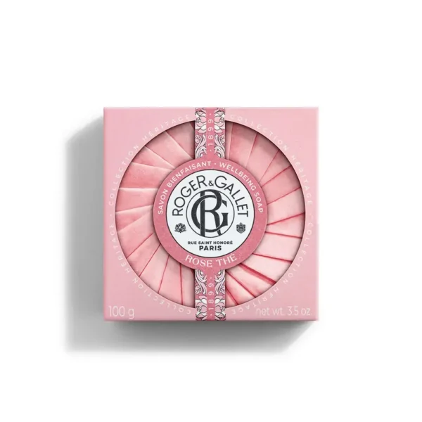 ROGER & GALLET ROSE THÉ wellness soap 100 gr