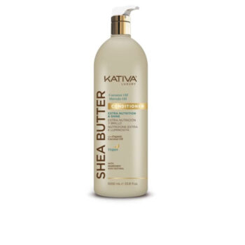KATIVA SHEA BUTTER kookos- ja marulaöljyhoitoaine 1000 ml