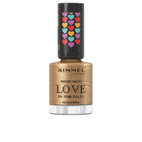 RIMMEL LONDON MADE WITH LOVE by Tom Daley esmalte de u?as #809 -darling you are fabulous 8 ml