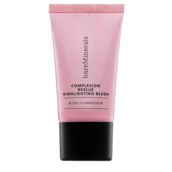 BARE MINERALS COMPLEXION RESCUE highlighting blush #Mauve Glow