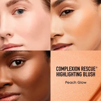 <span class="notranslate">BARE MINERALS COMPLEXION RESCUE</span> highlighting blush #Peach Glow
