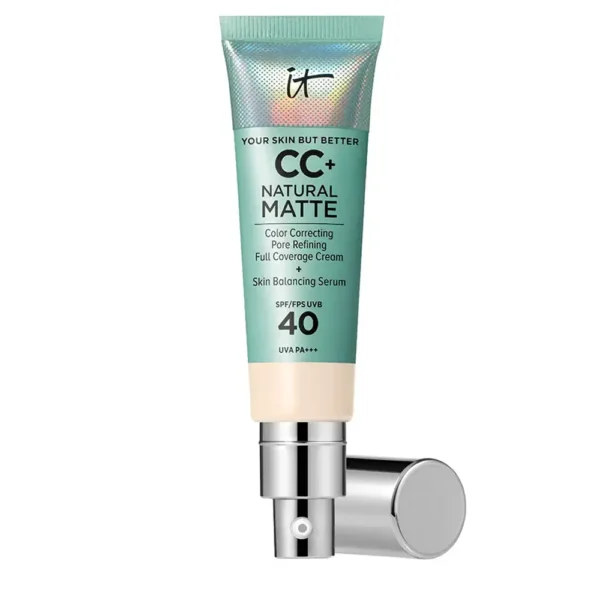 IT COSMETICS CC+ NATURAL MATTE color correcting cream foundation SPF40 #Fair ivory