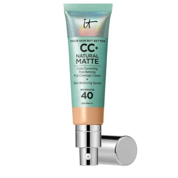 IT COSMETICS CC+ NATURAL MATTE fondotinta in crema correttore colore SPF40 #Medium