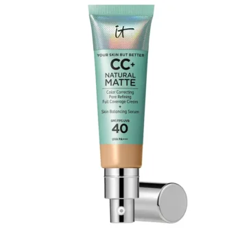 IT COSMETICS CC+ NATURAL MATTE fondotinta in crema correttore di colore #Medium abbronzatura