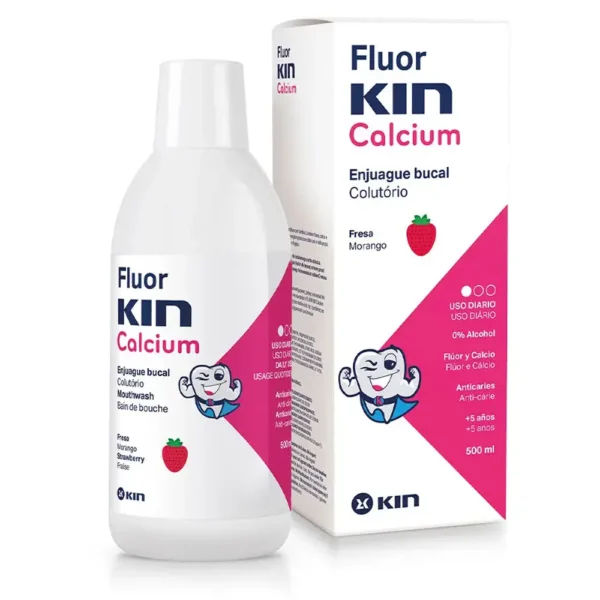 KIN FLUORKIN CALCIUM mouthwash 500 ml