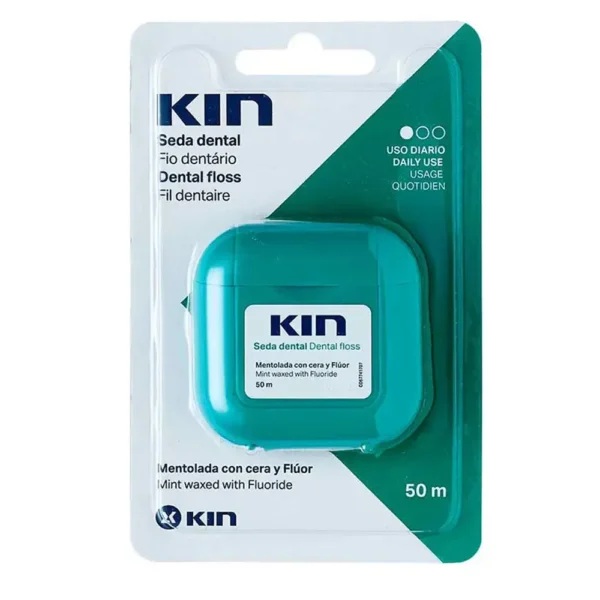 KIN dental floss with menthol wax 50 m