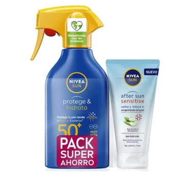 NIVEA SUN PROTEGGE E IDRATA SPF50 set 2 pezzi