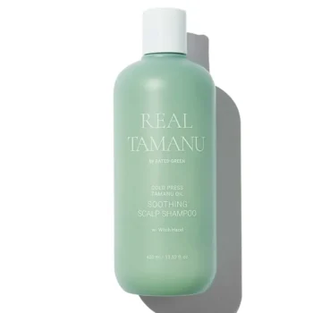 RATED GREEN REAL TAMANU cold press tamanu oil soothing scalp shampoo 400 ml