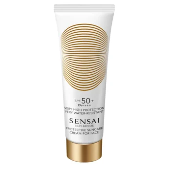 SENSAI SILKY BRONZE protective suncare cream for face SPF50 50 ml
