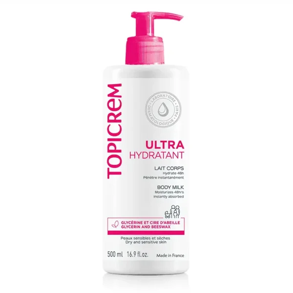 TOPICREM UH ultra-hydrating body milk 500 ml