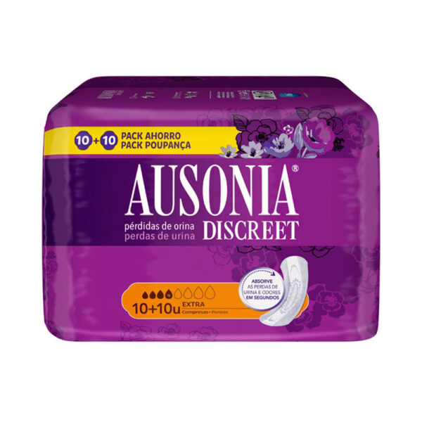 AUSONIA DISCREET extra incontinence pads 20 units