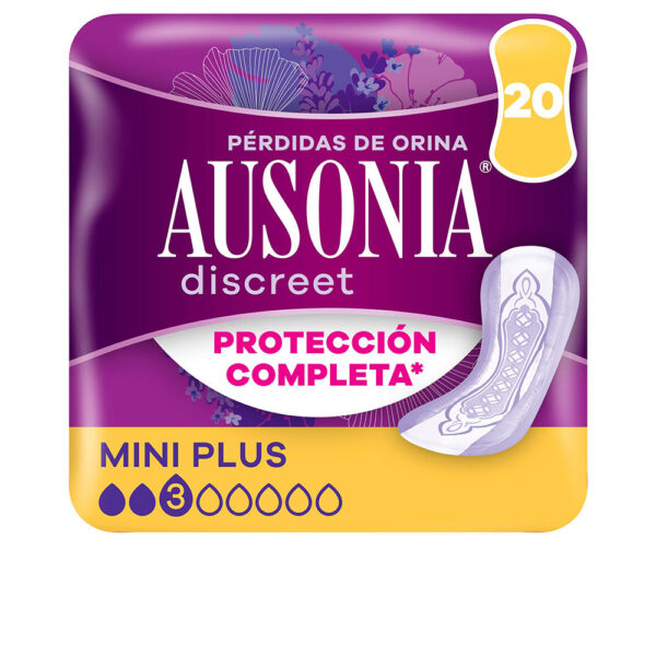 AUSONIA DISCREET mini plus incontinence pads 20 units