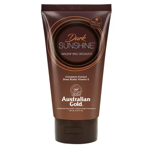 AUSTRALIAN GOLD SUNSHINE DARK magnifying bronzer professional lotion 133 ml