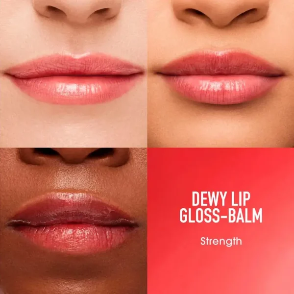 BARE MINERALS DEWY LIP GLOSS BALM #Strength