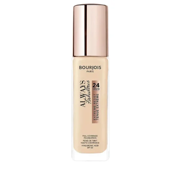 BOURJOIS ALWAYS FABULOUS 24H foundation #100-rose ivory