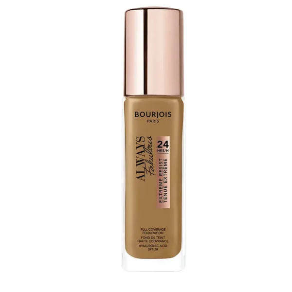 BOURJOIS ALWAYS FABULOUS 24H foundation #520-caramel