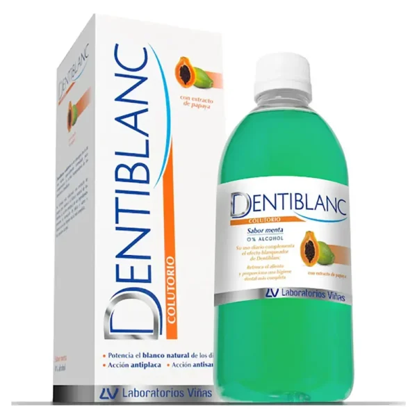 DENTIBLANC alcohol-free mouthwash #Mint 500 ml