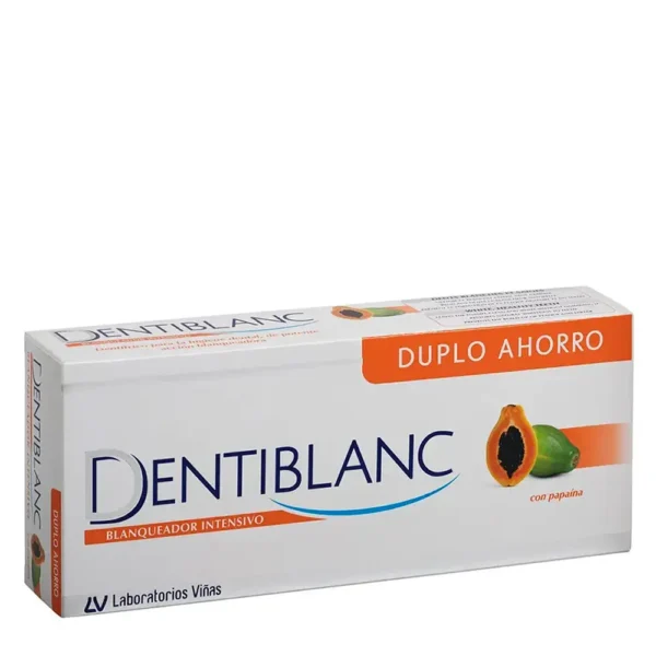 DENTIBLANC INTENSIVE WHITENING with papaya pack 2 x 100 ml