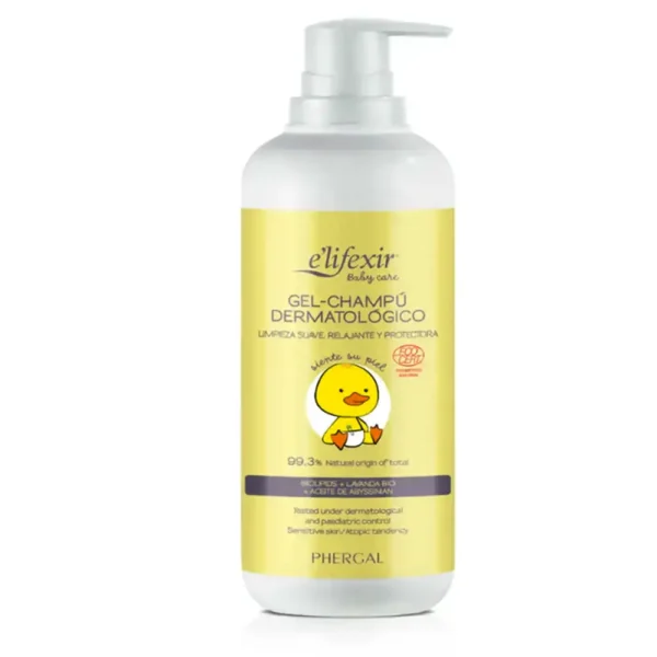 E'LIFEXIR BABY CARE dermatological gel-shampoo 500 ml