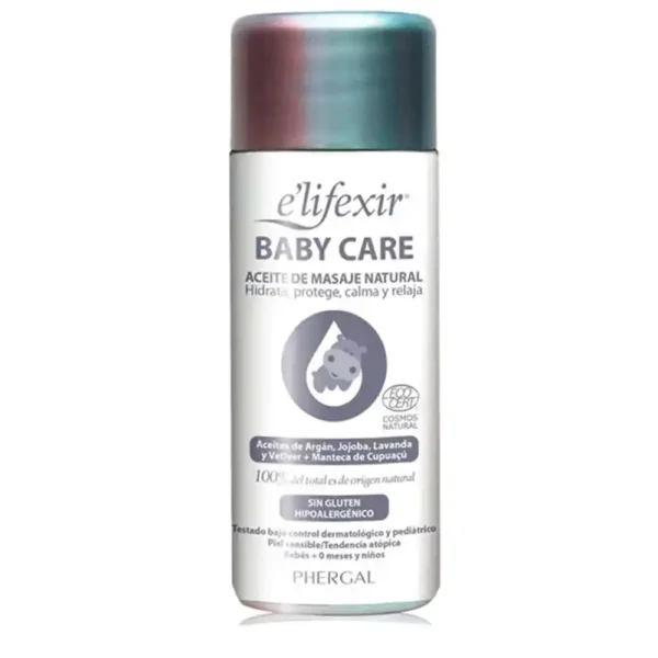 E'LIFEXIR ECO BABY CARE dry masage oil 125 ml