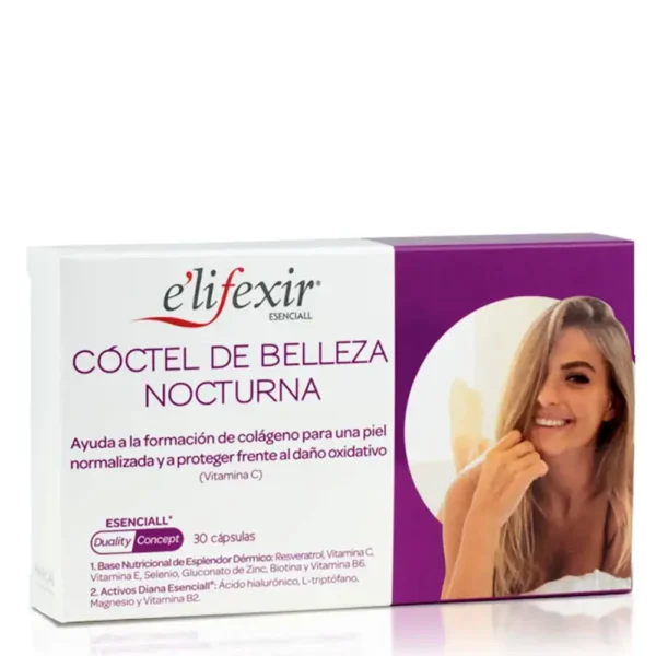 E'LIFEXIR ESENCIALL night beauty cocktail capsules 30 u