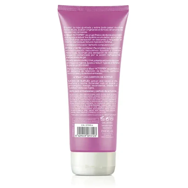 E'LIFEXIR DERMO ACTIDREN gel for tired legs 200 ml