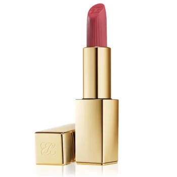 ESTÉE LAUDER PURE COLOR cream lipstick #rebellious rose