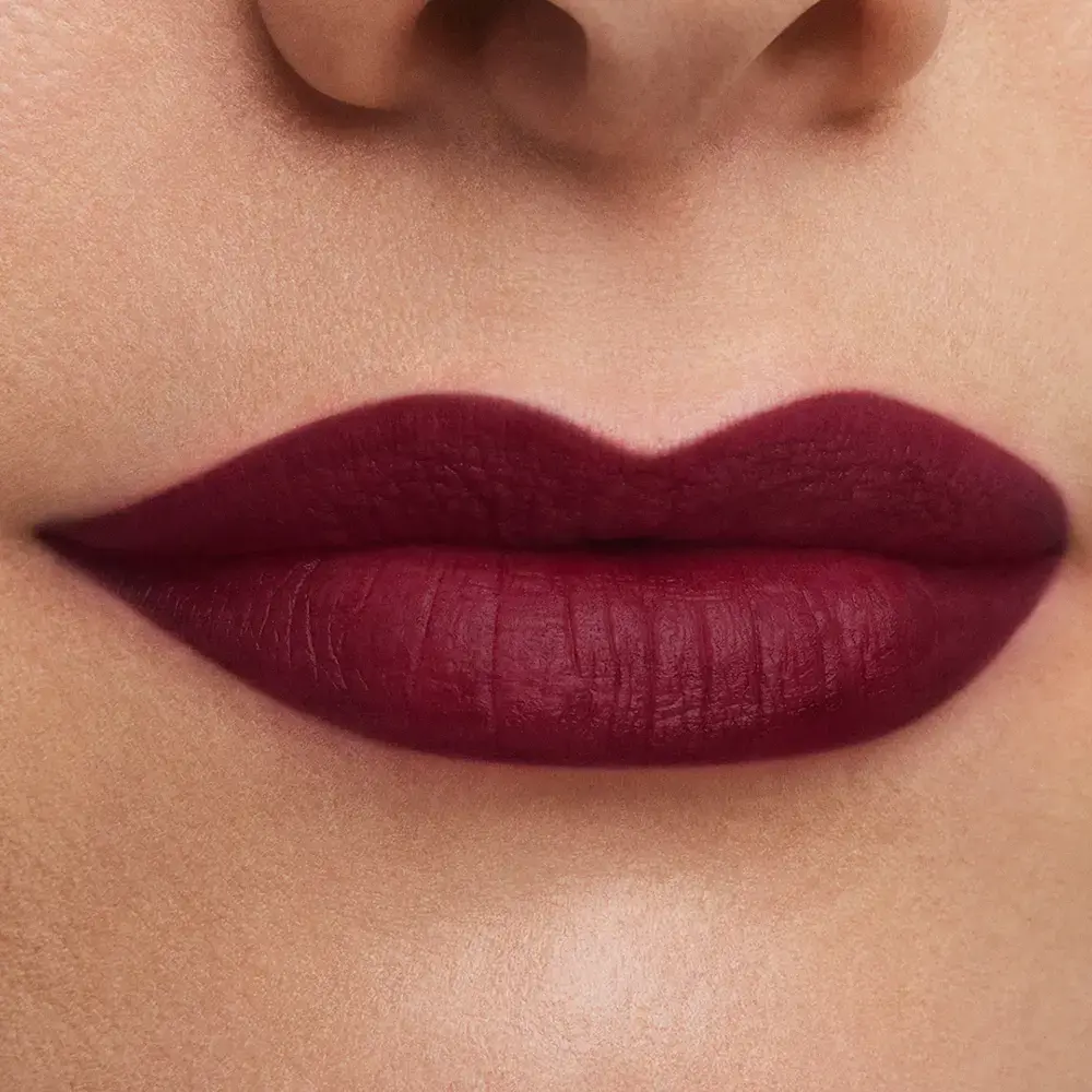 ESTÉE LAUDER PURE COLOR matte lipstick #plum divine