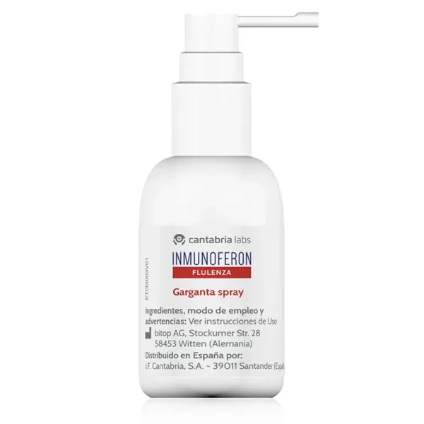 CANTABRIA LABS IMMUNOFERON FLULENZA spray gorge 20 ml